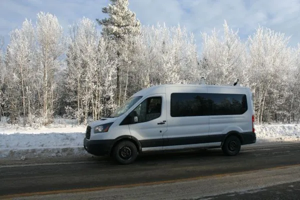 Nordic Horizons Shuttle Van